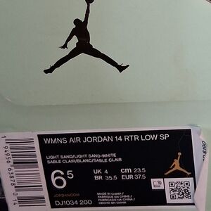 Jordan WMNS Air Jordan 14 RTR Low SP Light Sand White Sneakers